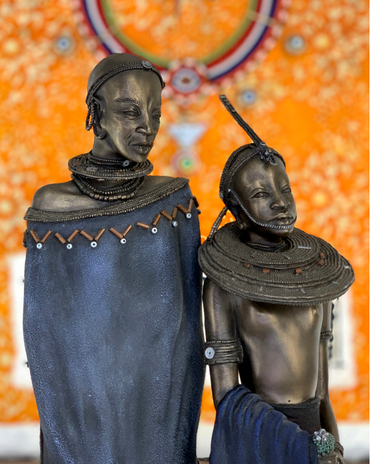 Bronze Finish-Maasai Collection by Stacy Bayne Soul Journeys 1/1 A.P